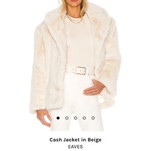 Revolve fur jacket size Medium! Never worn & comes with bag!